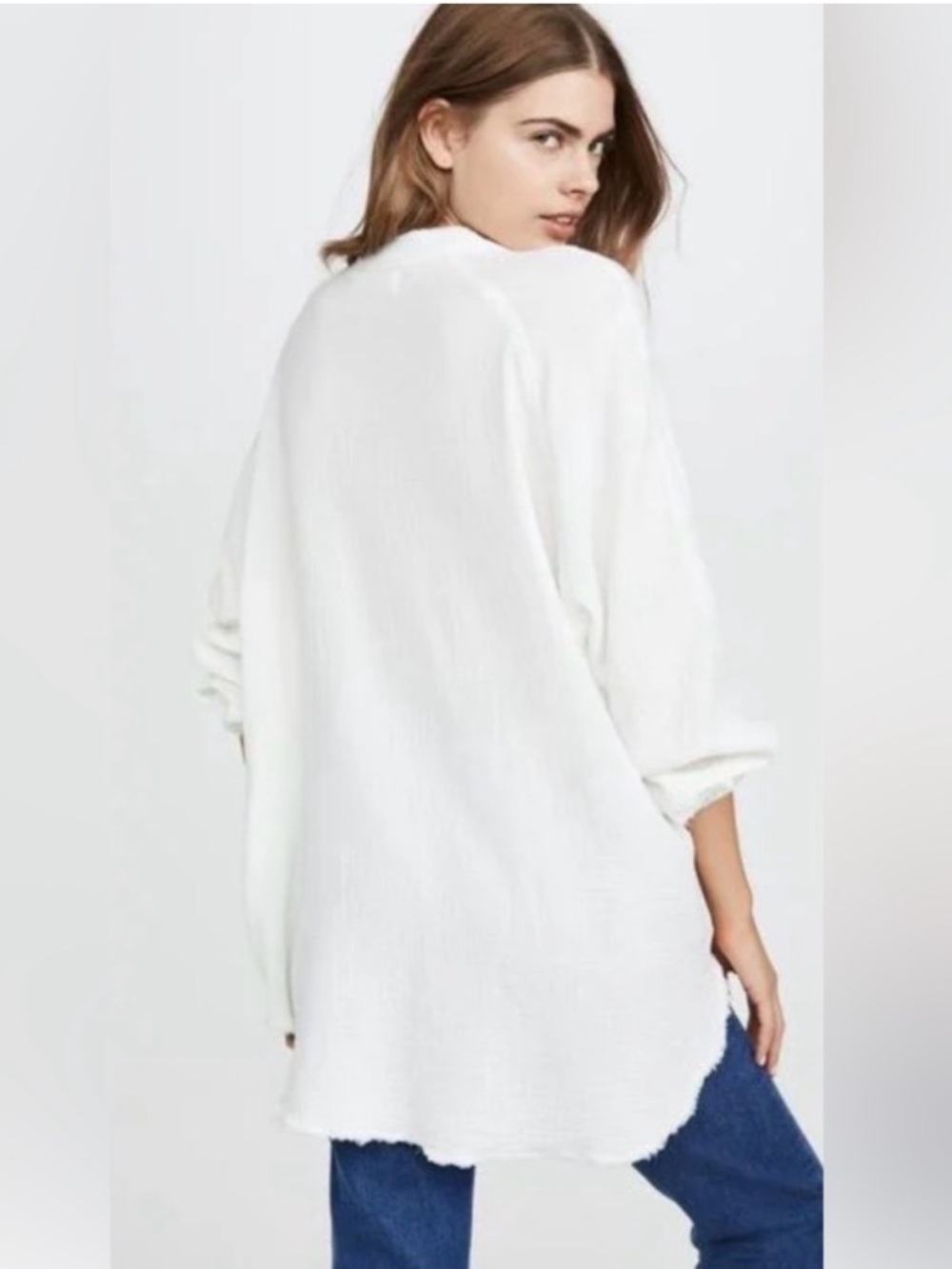 Free People Summer Daydream Button Down Top - Picture 2 of 8